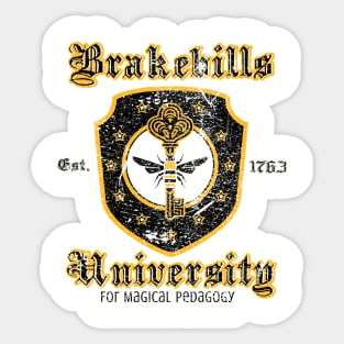 Brakebills University (Distressed) Sticker